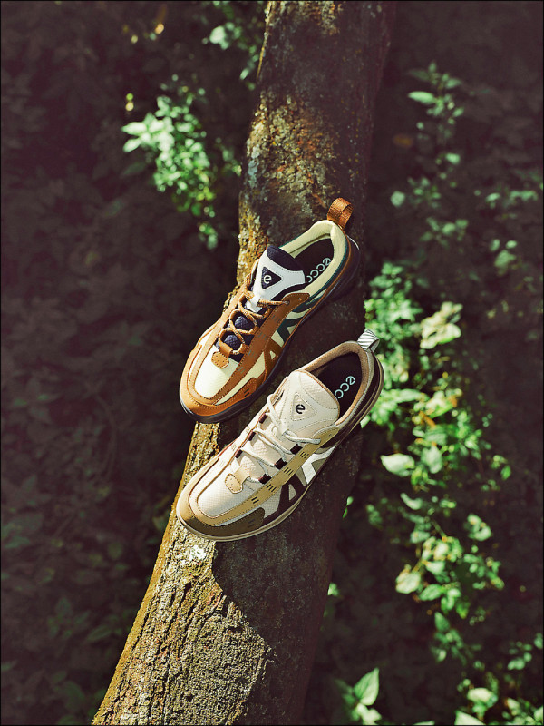 ECCO×NRL BIOM LITE TR為貼地結構的輕盈訓練鞋型，7,380元。