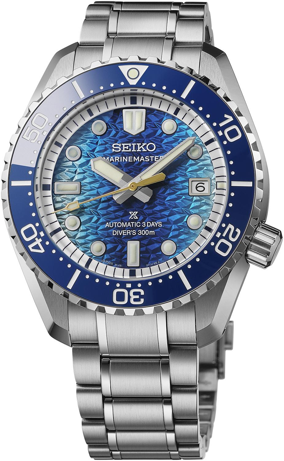 SEIKO Prospex Marinemaster 1968復刻潛水錶JAMSTEC限量版HBF002，123,000元，全球限量1,000只。(SEIKO提供，以下同)