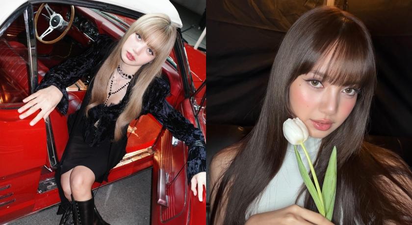 Lisa自出道以來，皆以淺金色或是慄子棕髮色作為識別招牌。