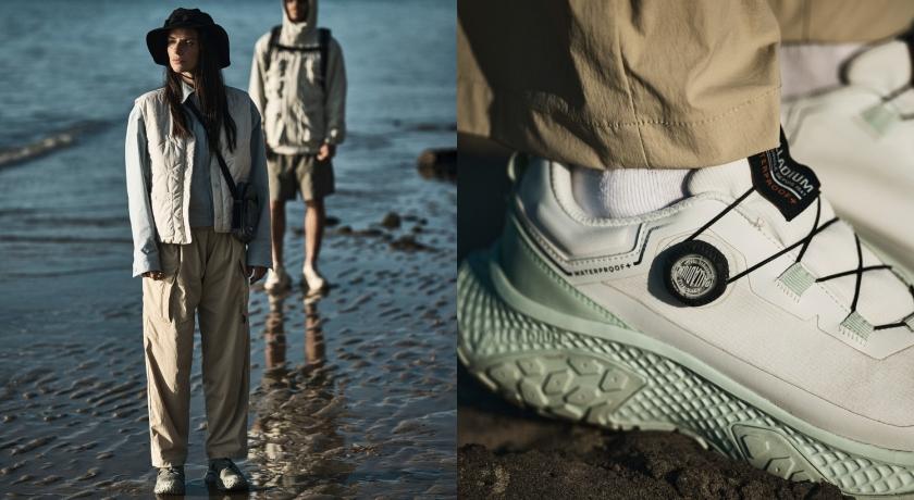 雨季救星來了！PALLADIUM旋鈕防水鞋一轉穿脫 早上趕著出門也不怕