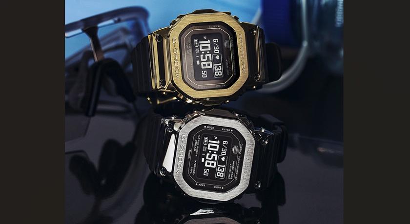 G-SHOCK運動錶G-SQUAD新升級！金屬錶圈搭碳纖維樹脂 雙充電系統更方便