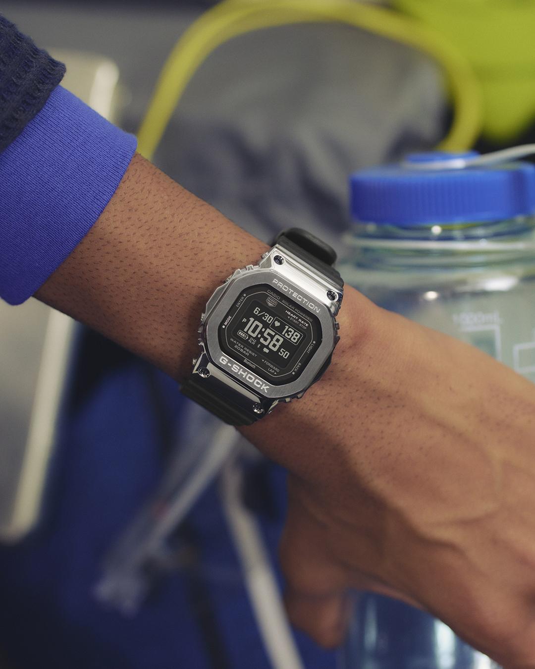 G-SQUAD不僅是貼身健身教練，也適合日常穿搭。（G-SHOCK提供，以下同）