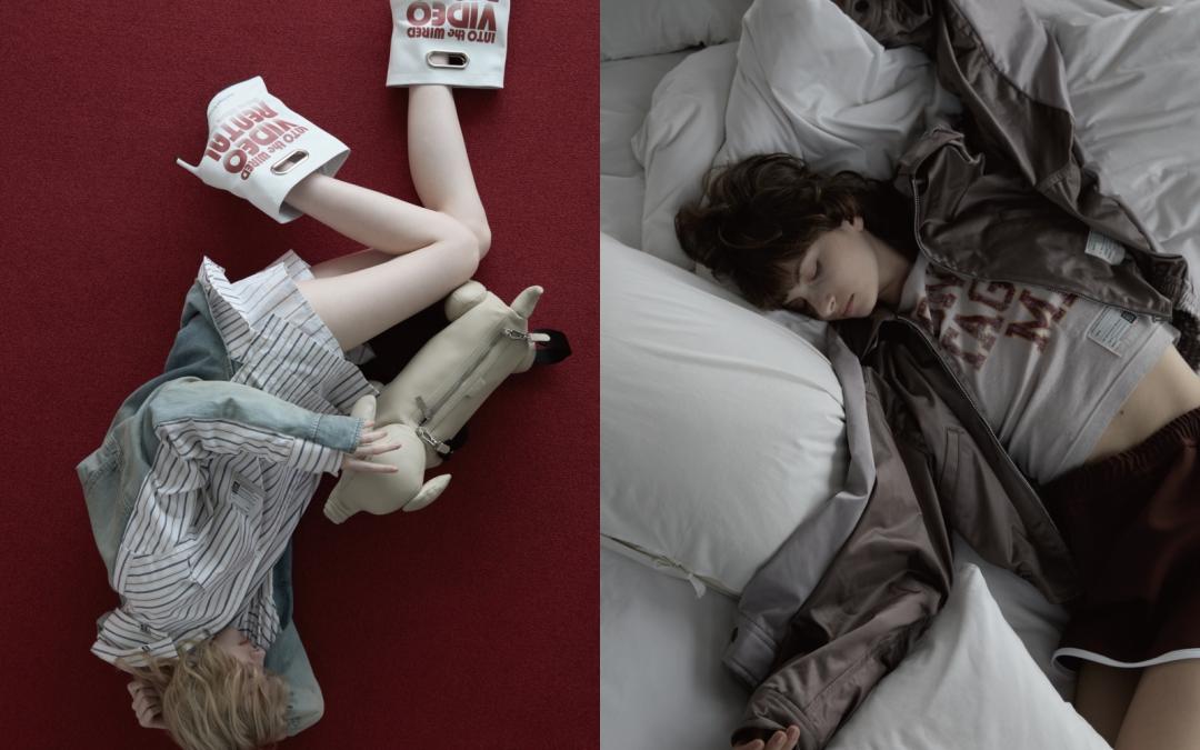 前後顛倒、上下倒置的設計，讓熟悉的服裝語彙，瞬間變得十分不同。