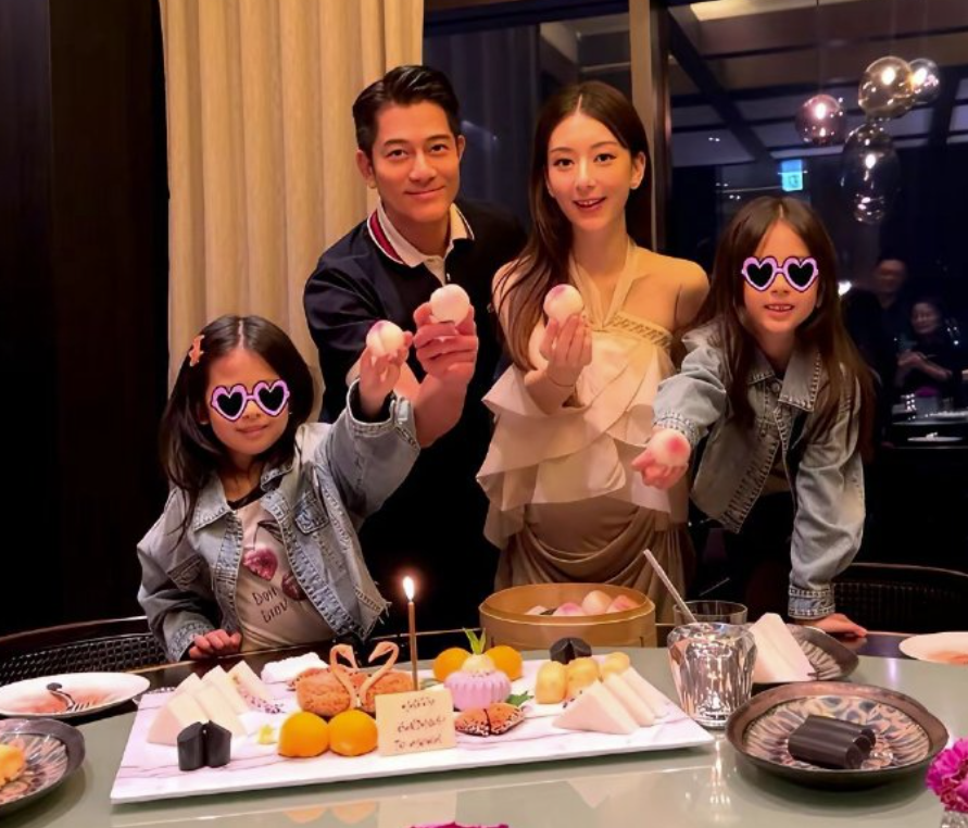 郭富城和方媛共組幸福家庭。（翻攝自IG）