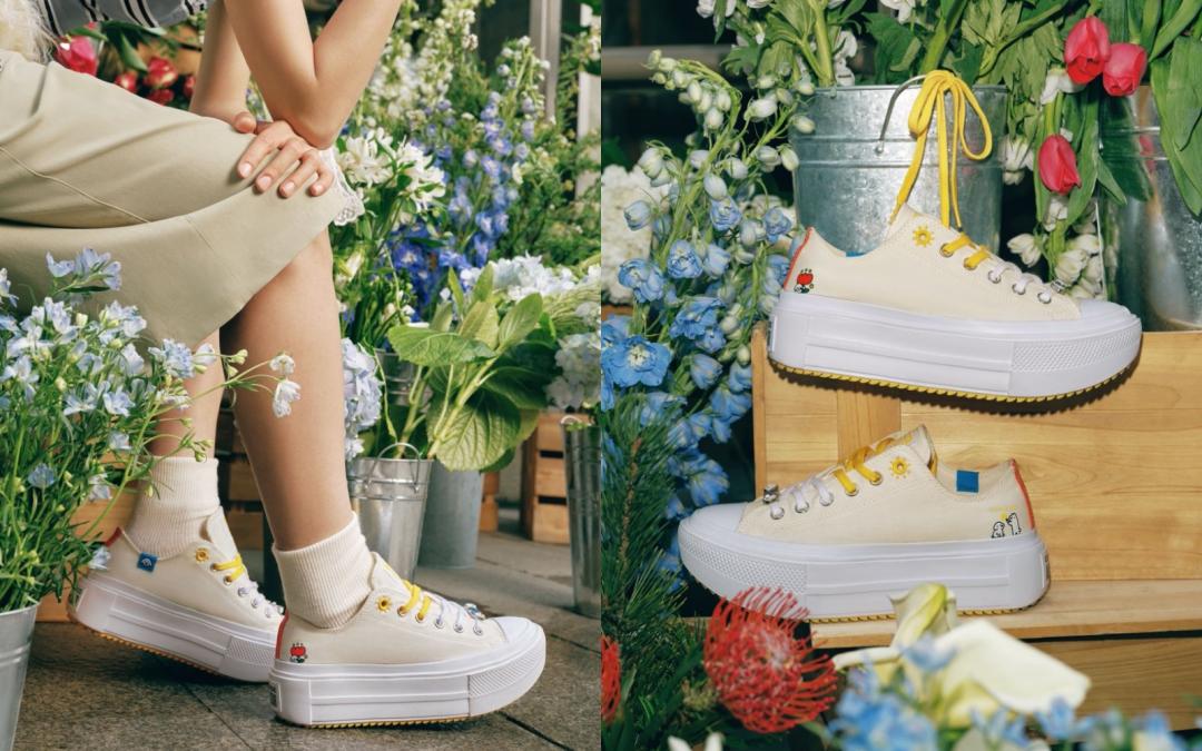 聯名系列CHUCK TAYLOR ALL STAR LIFT DOUBLE STACK厚底鞋，售價NT$2,580元。