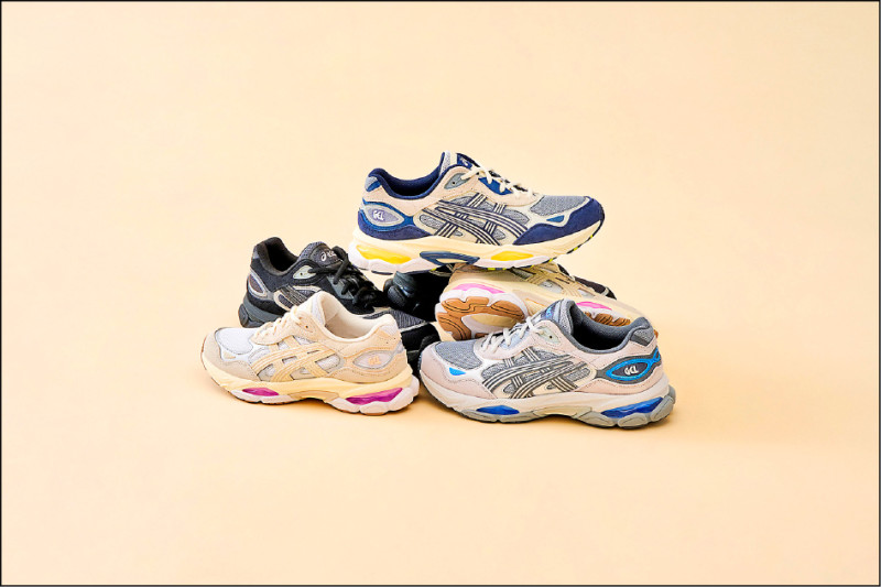 GEL-NYC 2.0結合科技機能與美式復古外型，能融入多元場景，各4,680元。