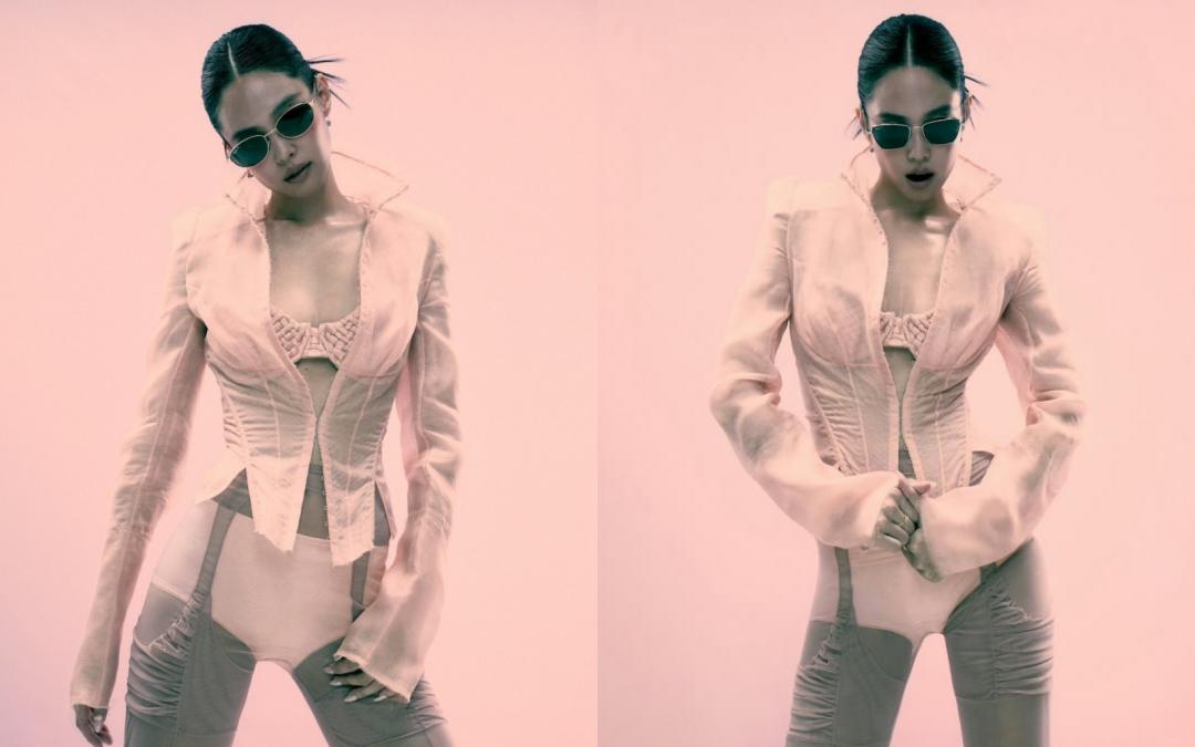 身為墨鏡臉，Jennie演繹不同框型的鏡架，都能呈現出有型態度。