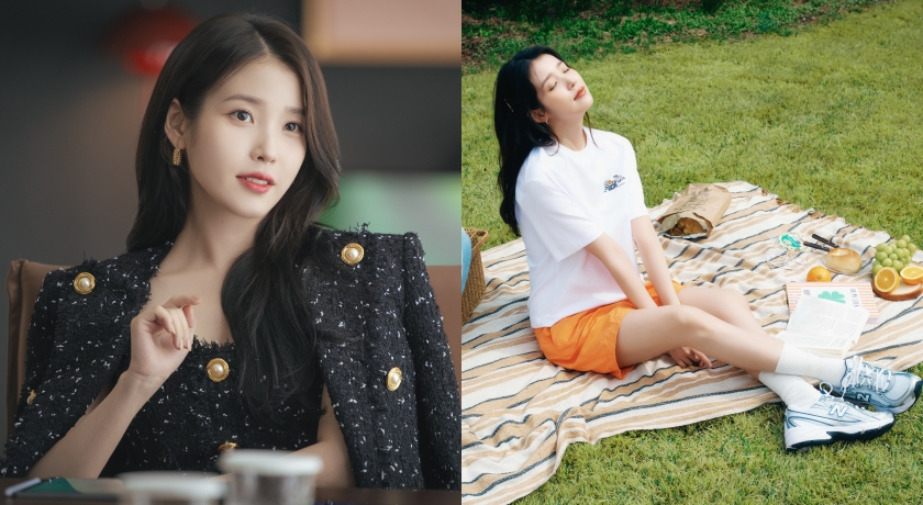 IU新劇黑化太帶感！下戲秒變反差萌少女 套NB躺草地野餐太愜意
