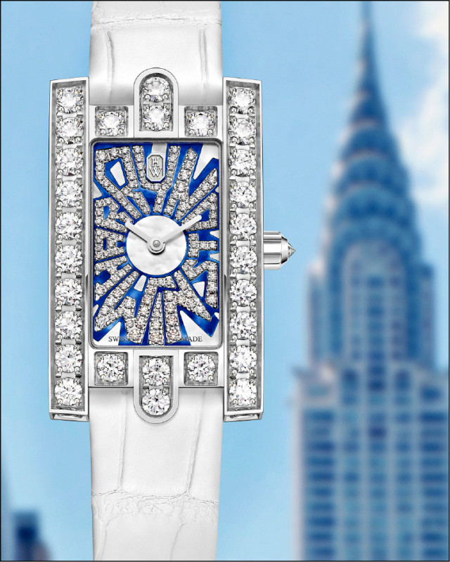 第五大道Avenue Classic系列Graffiti腕錶，以精湛工藝將隨興塗鴉轉換為精緻設計。