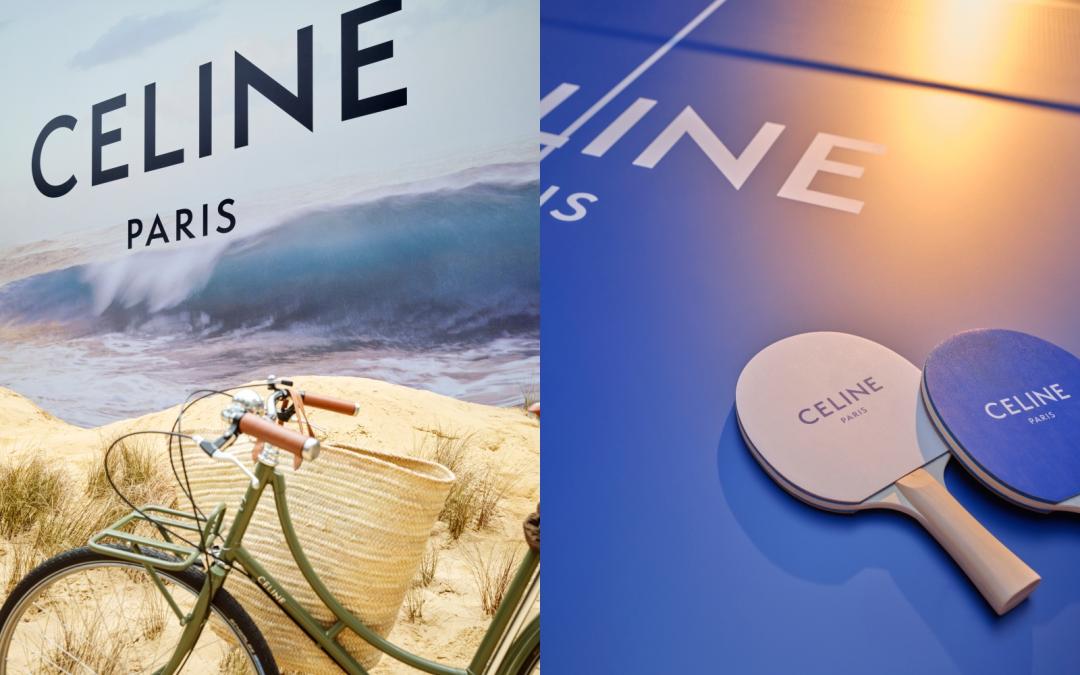 「ÉTÉ CELINE夏日限時漫遊」以海濱假日為靈感，打造限時登場的沈浸式空間。