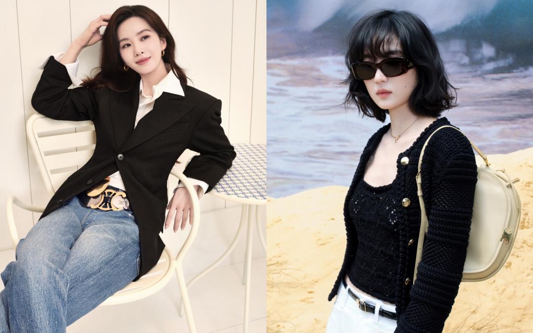 劉詩詩、孫千都在穿搭中融入隨興基調，更符合現場海濱度假氛圍。