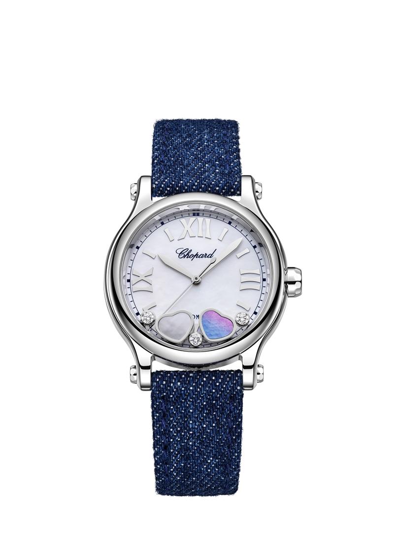 Happy Sport Happy Hearts腕錶。（Chopard提供）
