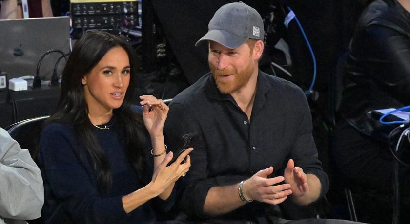 哈利王子和梅根目前正在澳洲訪問。（法新社）