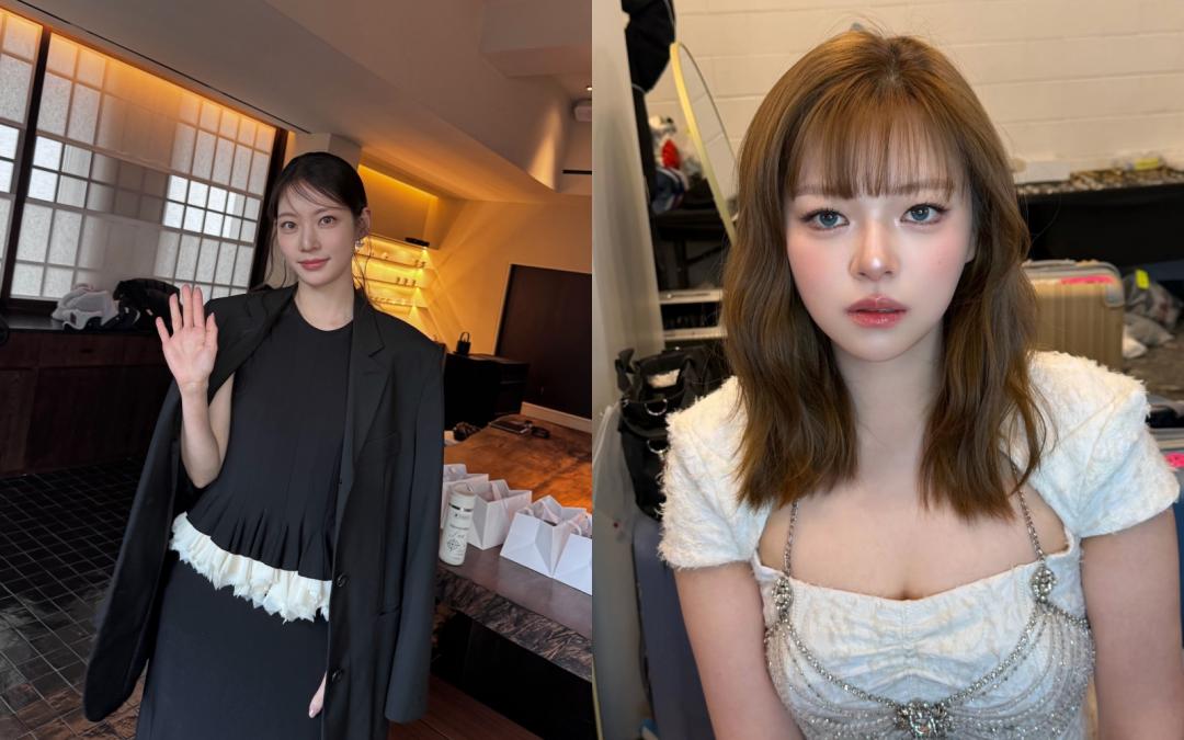 孔升妍（左）與TWICE成員定延（右）是親姊妹。