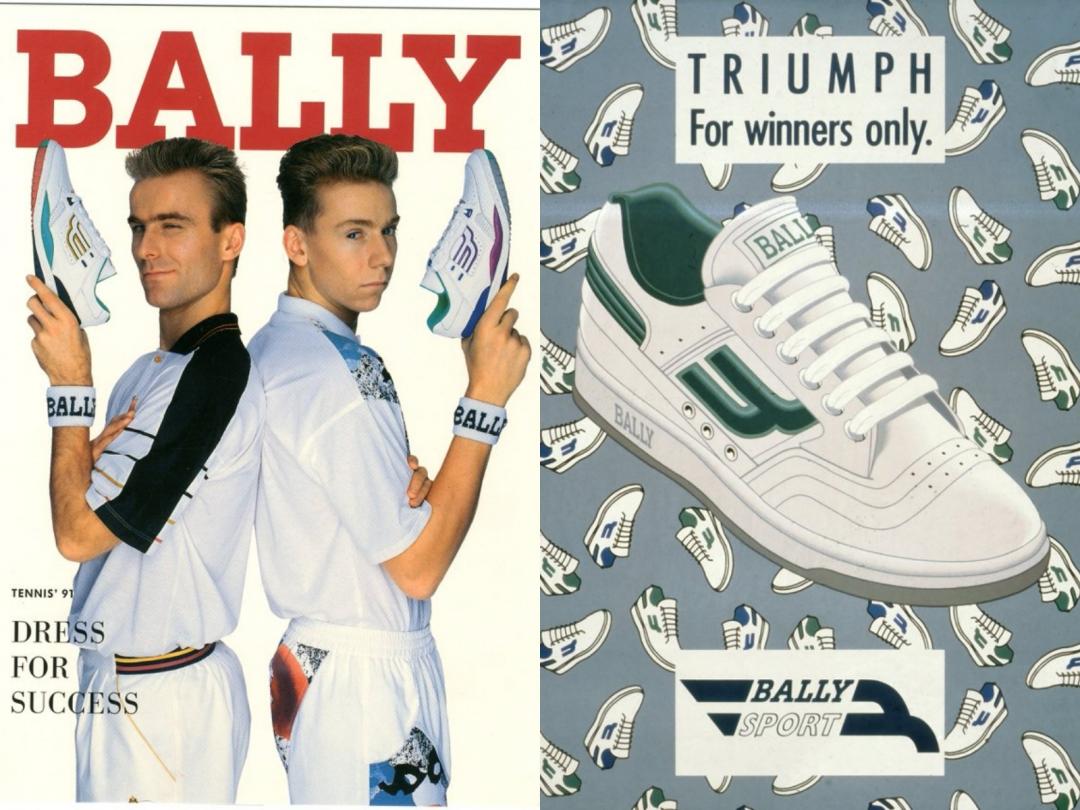 1992年，瑞士網壇名將雅各布赫拉塞克與馬克羅塞特奪得法網公開賽冠軍時，穿著的就是BALLY的COMPETITION運動鞋。
