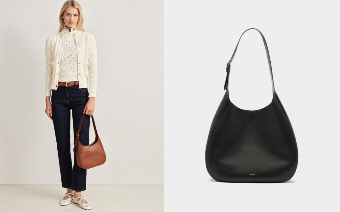 ALTHEA弧形肩背包，（小）售價NT$43,800元、（大）NT$62,800元。