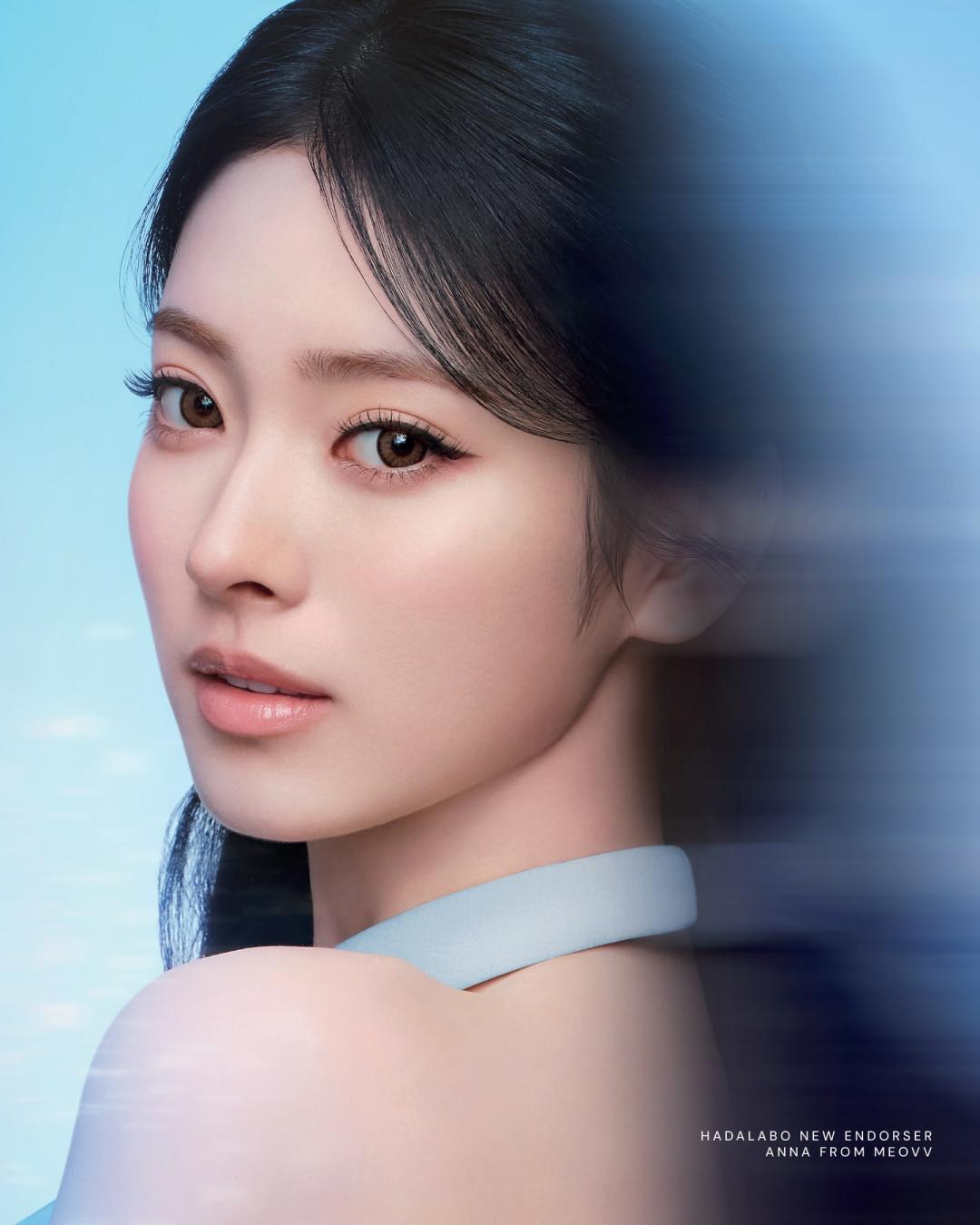 Anna本月正式拿下日系知名開架保養品牌肌研亞太區代言。