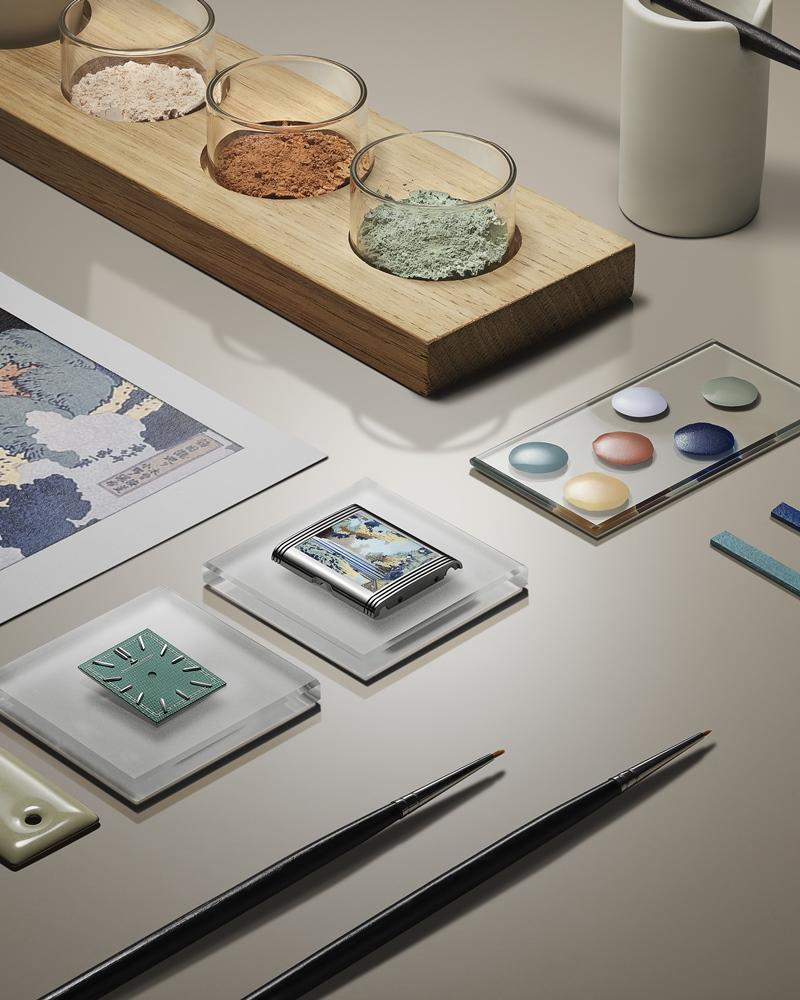 微繪琺瑯工藝能精準還原畫作的色彩和筆觸。