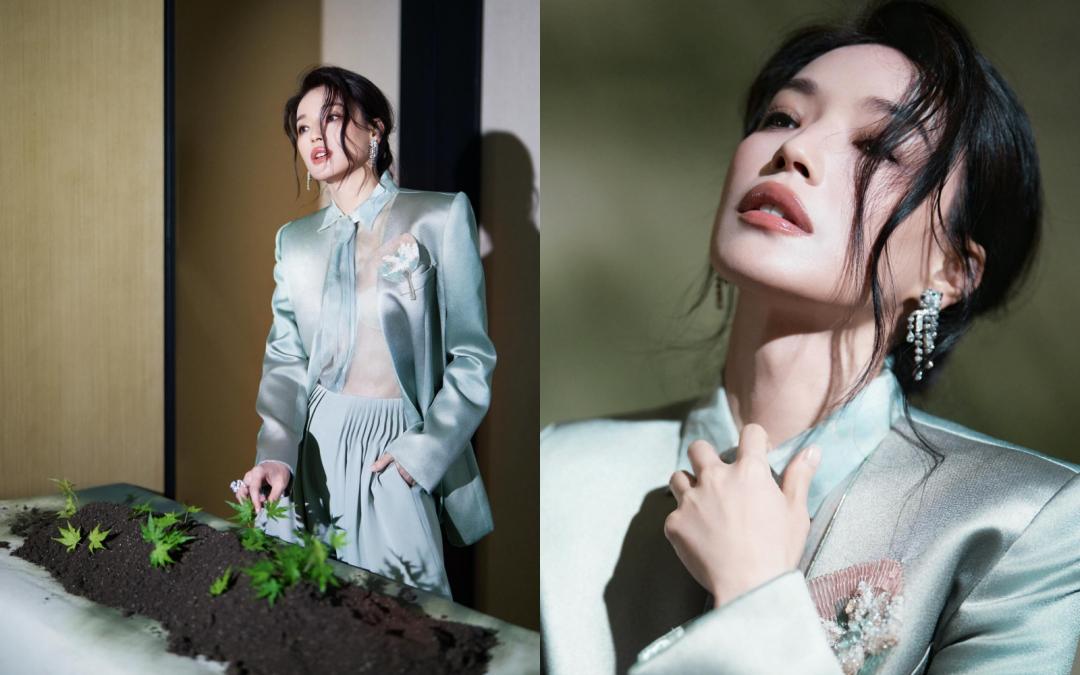 舒淇狀態超好，近照特寫也沒瑕疵。