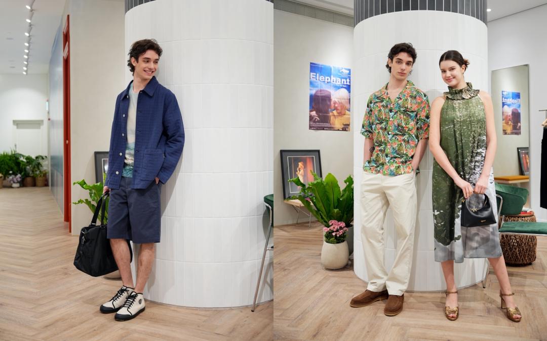 Photoprints印花系列是agnès b.品牌經典，將Agnès攝影作品以噴墨印花技術融入服裝面料之上。