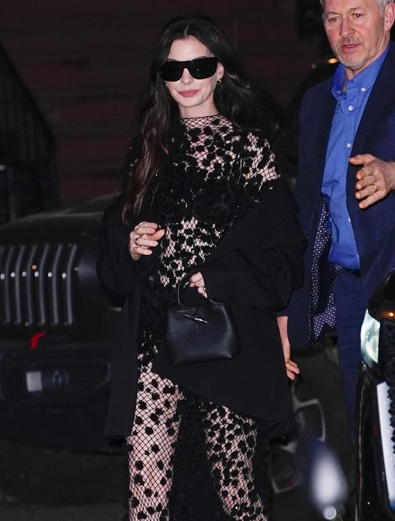 安海瑟薇。（Longchamp提供）