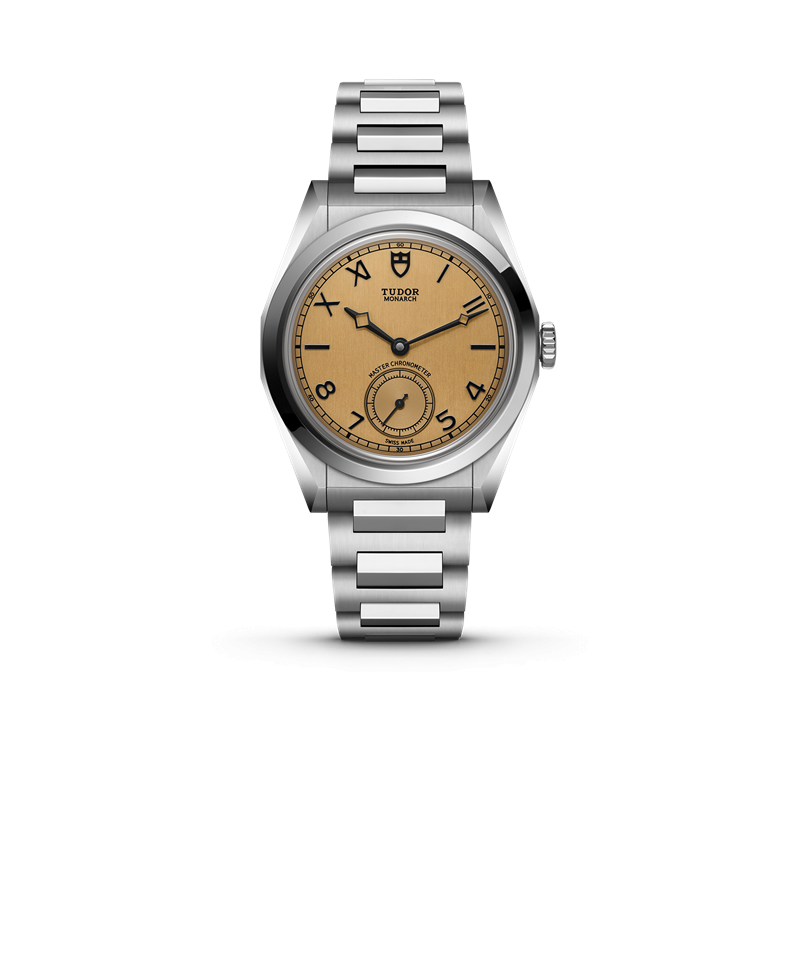 Tudor Monarch自動上鍊腕錶，搭載MT5662-2U自動上鍊機芯，316L不鏽鋼，時間顯示，小秒盤，錶徑39mm，防水深度100米，約177,000元。（Tudor提供）