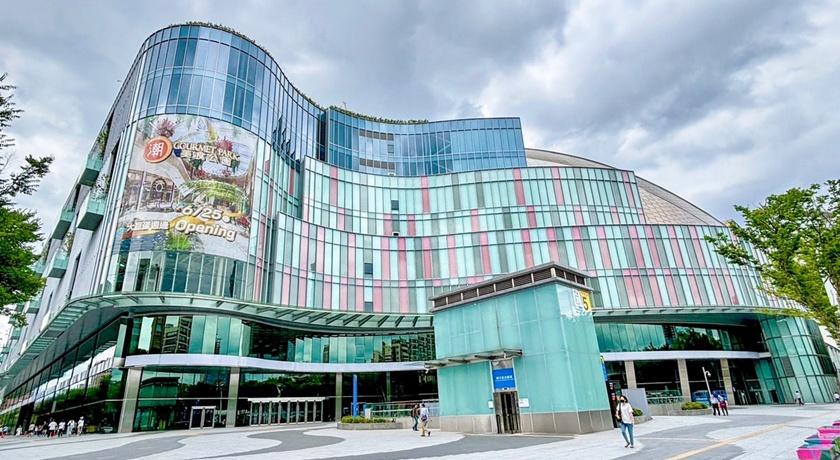 大巨蛋「遠東Garden City」開幕後，將成台北市最大賣場。(遠東提供)