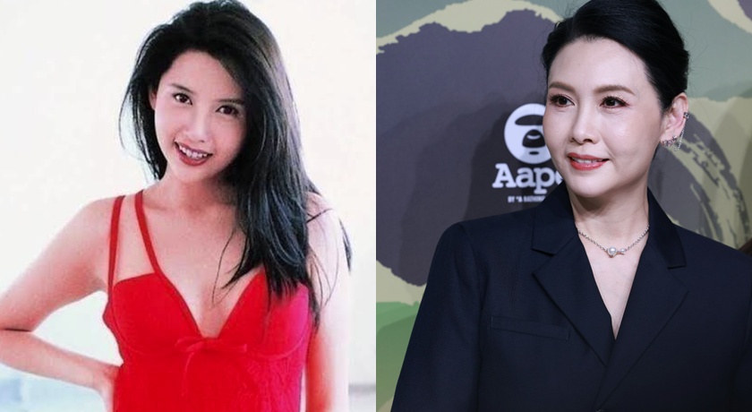 57歲邱淑貞全身包緊緊還是性感！同框天王嫂比美 女兒秀嫩白長腿加入戰局