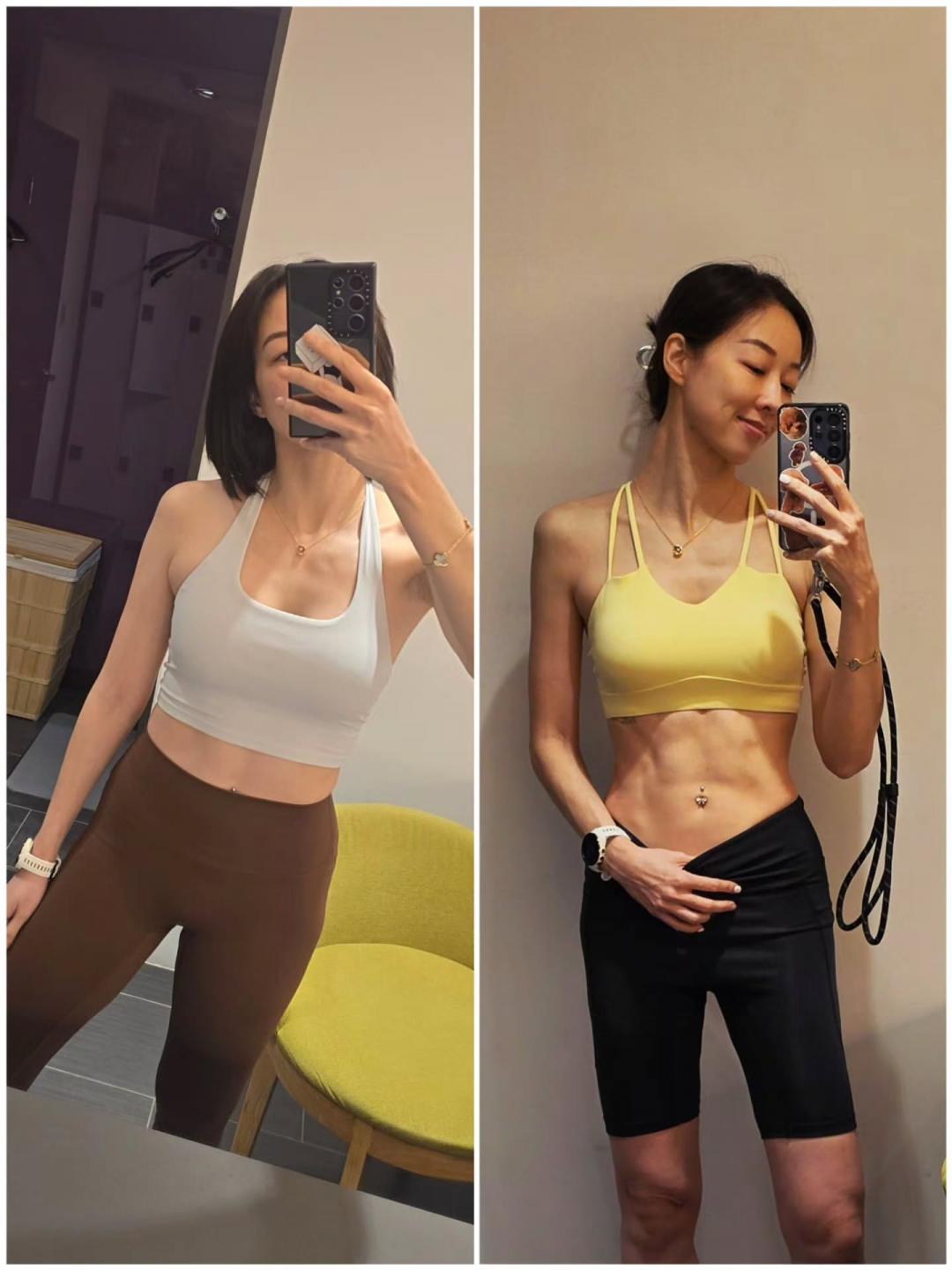 鏟肉4公斤，體脂下降11%，夏語心的超狠訓練課表，連許多男星也望塵莫及。