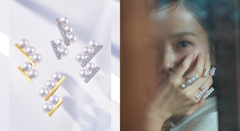 TASAKI超人氣balance全新進化！孫藝真示範珍珠戴滿手 優雅又時髦