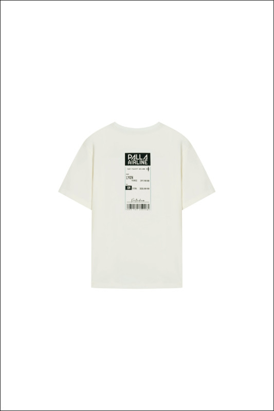 融合旅行靈感的PallaAirline飛機系列短袖T恤，1,590元。