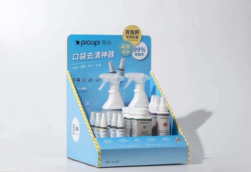 全家便利商店的picupi挑品商品陳列。（picupi挑品提供）