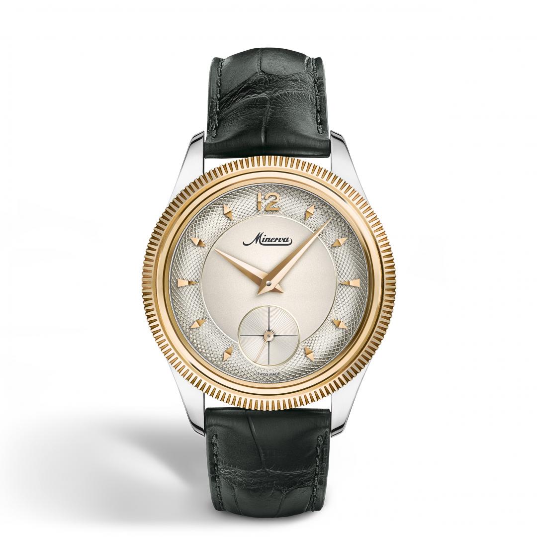 萬寶龍Minerva推出全新The Unveiled Crownless無錶冠腕錶，約1,468,000元。（MONTBLANC提供，以下同）