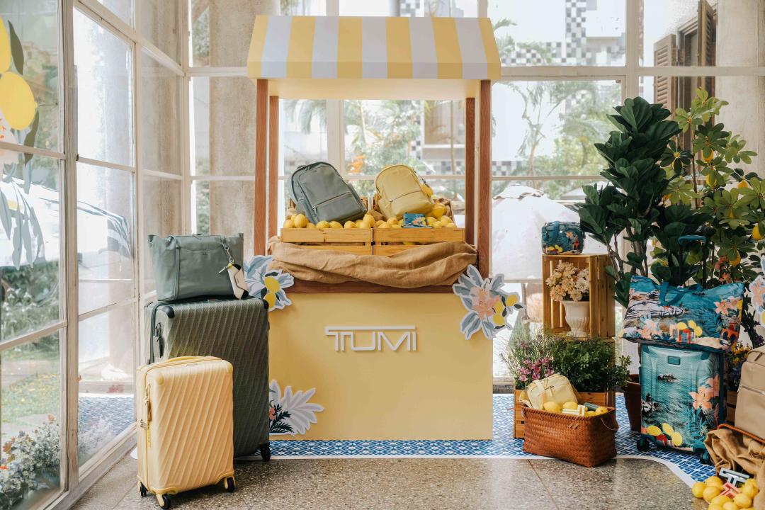 發表會現場移植設計靈感，在台北市打造一座充滿度假氛圍的「地中海日光花園」。