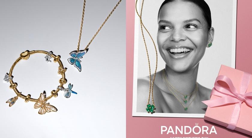 Pandora用一整座花園慶祝母親節！幸運草搭配蝴蝶 金光閃耀好優雅