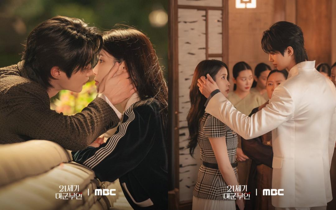 IU、邊佑錫的定情「隔牆吻」讓瞬間收視狂飆至12.7%，顯見兩人化學反應爆棚。