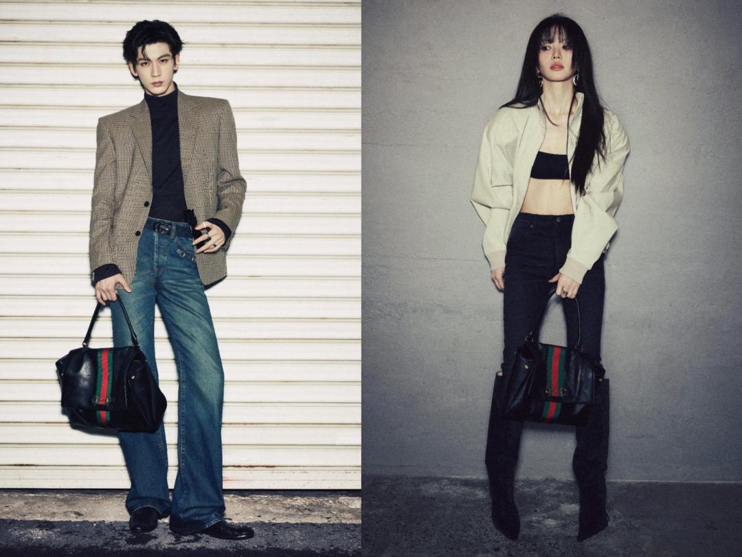 張凌赫以190公分身高再次駕馭時髦貴公子風格；田曦薇則以中空造型成功化身酷妹，逆轉往昔甜美形象。