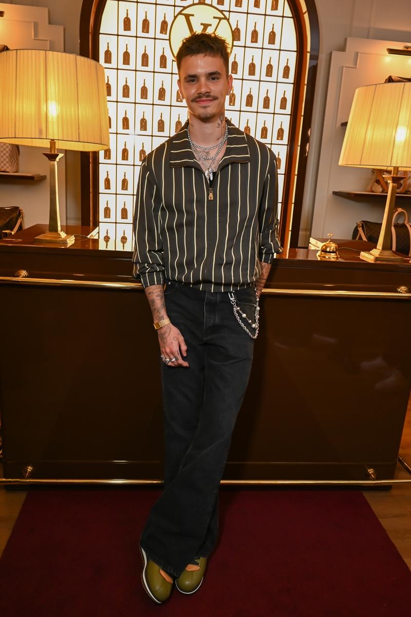 Romeo Beckham。（Louis Vuitton提供）