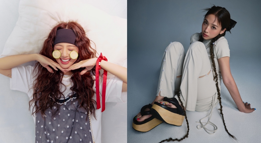 鬼鬼「單手抱女兒」拍時尚大片！辣秀腹肌搞怪 網驚：不敢相信已當媽