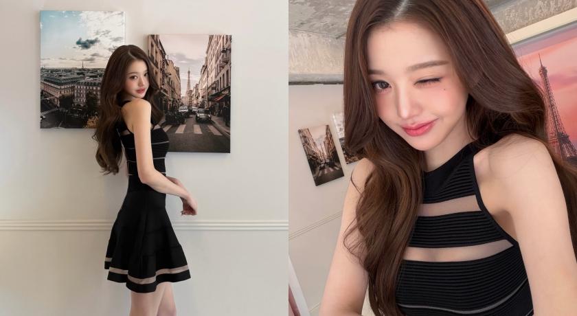 南韓人氣女團IVE成員張員瑛，擁有「真人芭比」的不科學身材比例。