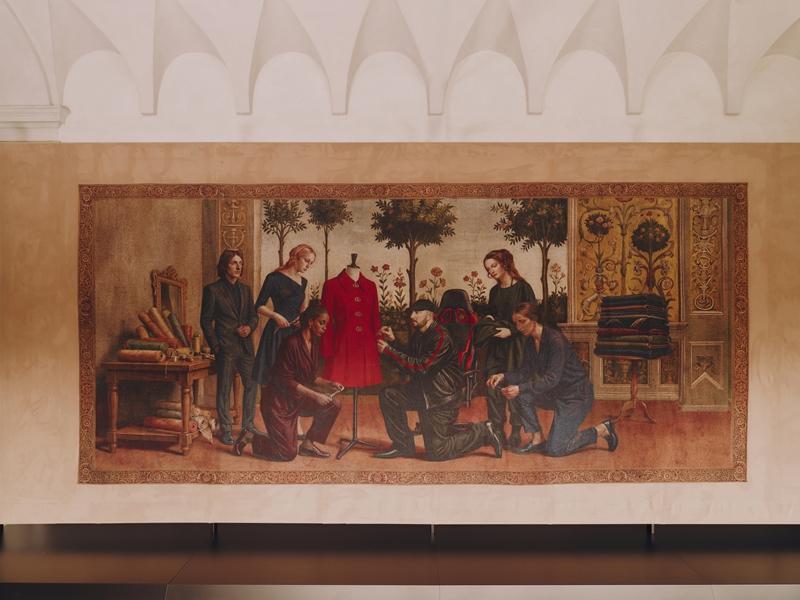 米蘭設計週把記憶化為展覽敘事！Gucci以12幅掛毯重現105年品牌歷史