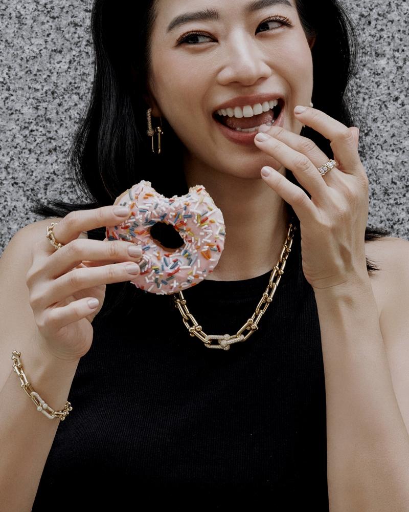 Nikki小閃。（Tiffany & Co.提供）