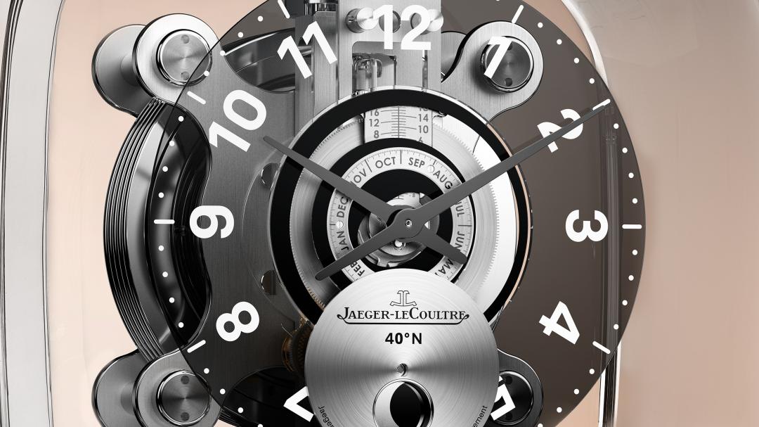 Atmos Calibre 568空氣鐘共有30°、40°、50°三種緯度版本。