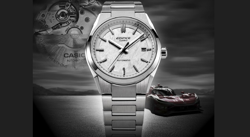 CASIO入門款EDIFICE機械錶優化升級！錶徑縮小輕巧纖薄 萬元即入手