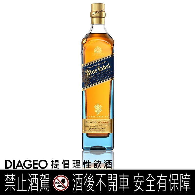 Johnnie Walker Blue Label藍牌調和威士忌，750ml，酒精濃度40%，5,800元。（DIAGEO提供）