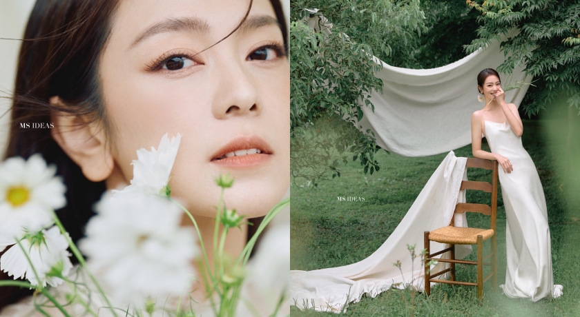 周渝民嬌妻喻虹淵息影10年復出！穿「10年前婚紗」凍齡美貌像少女新星
