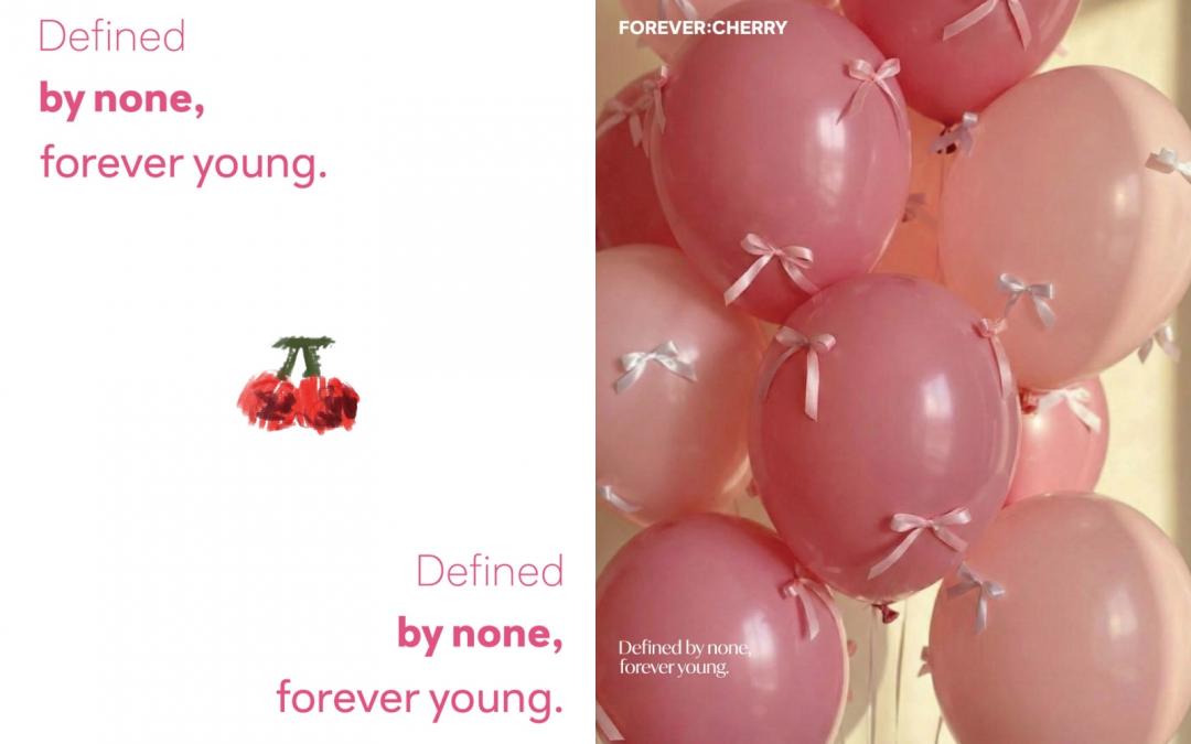 FOREVER CHERRY帳號創立近半年，遲遲沒有新動作，僅不斷曬出張員瑛造型單品的可愛細節，直到本週才曝光真相。