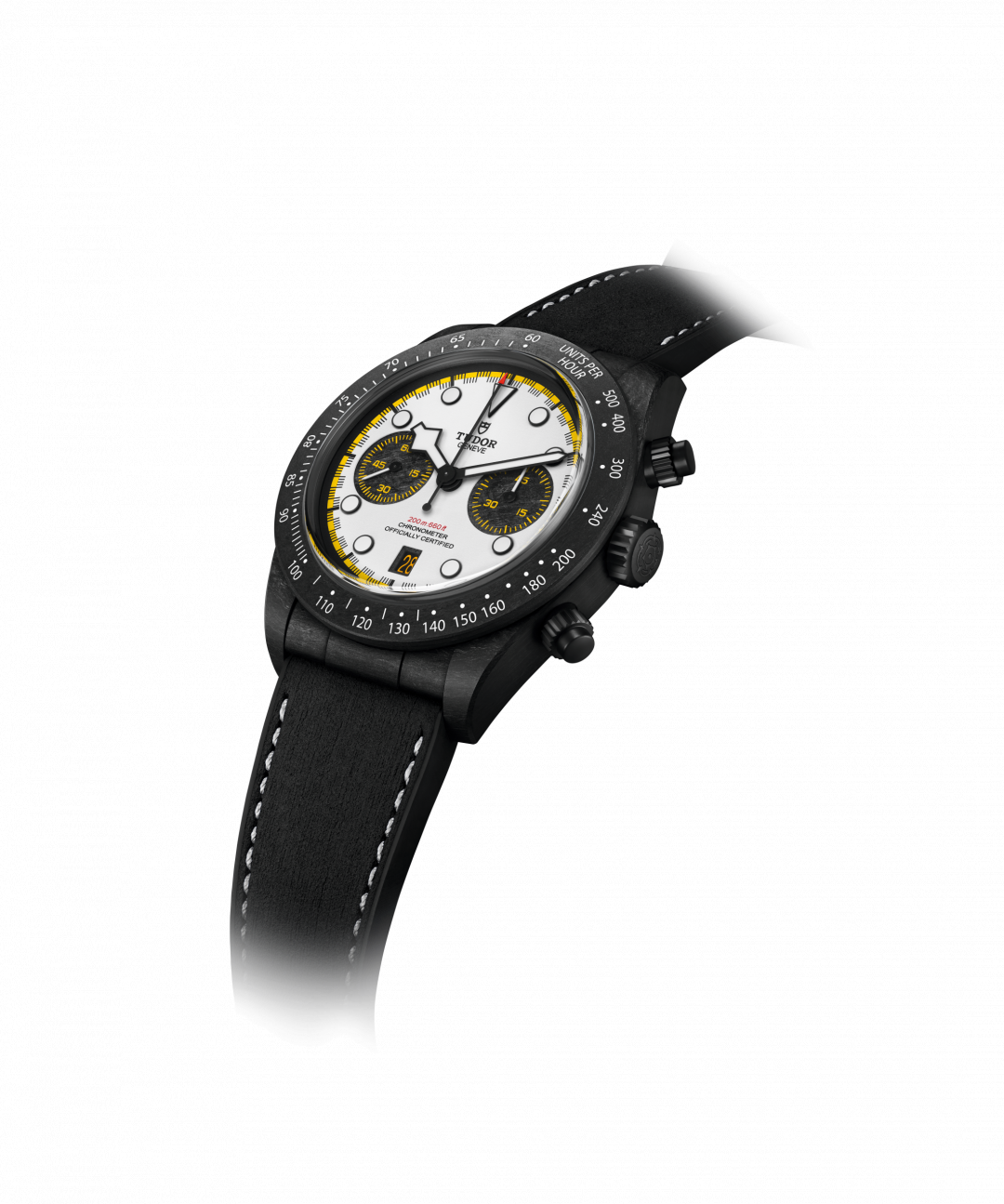 TUDOR Black Bay Chrono “Carbon 26”腕錶，42毫米碳纖維錶殼，限量2,026只。