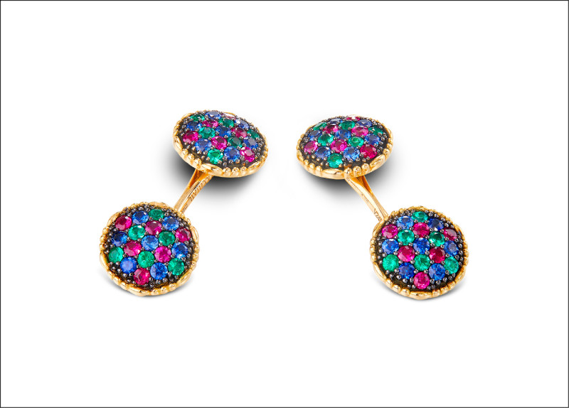 Buccellati Muse系列袖釦，價格店洽。