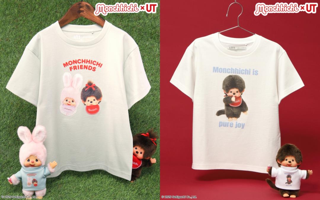 女童Monchhichi UT印花T恤，售價NT$390元。